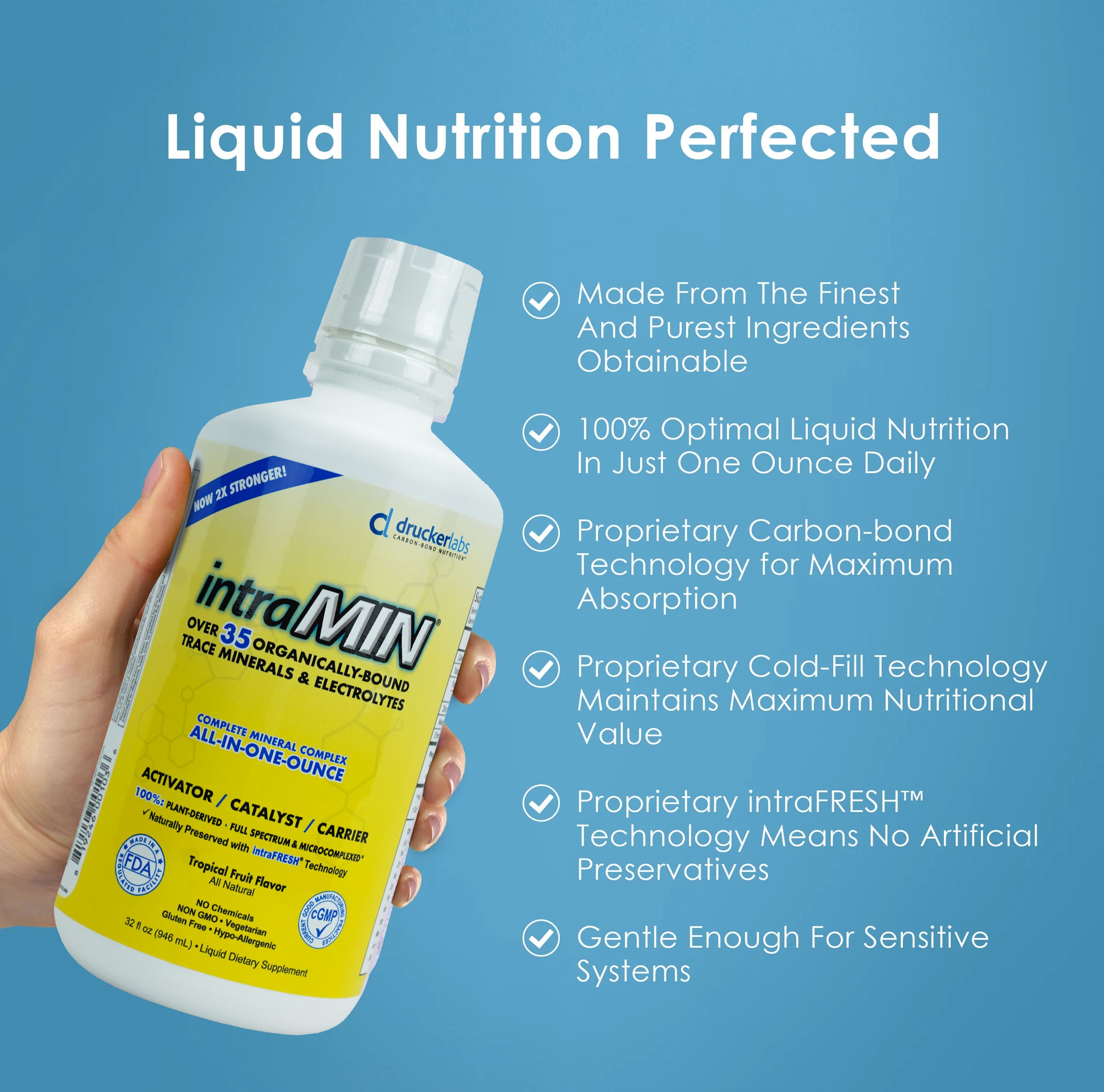 intraMIN® Natural Tropical Fruit Flavor — Drucker Labs