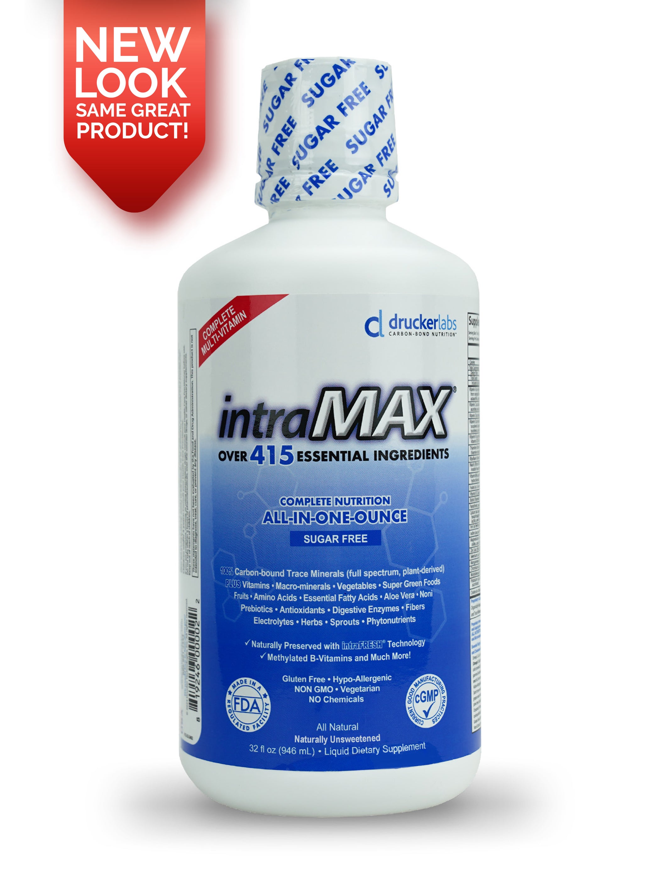 intraMAX® Naturally Unsweetened — Drucker Labs