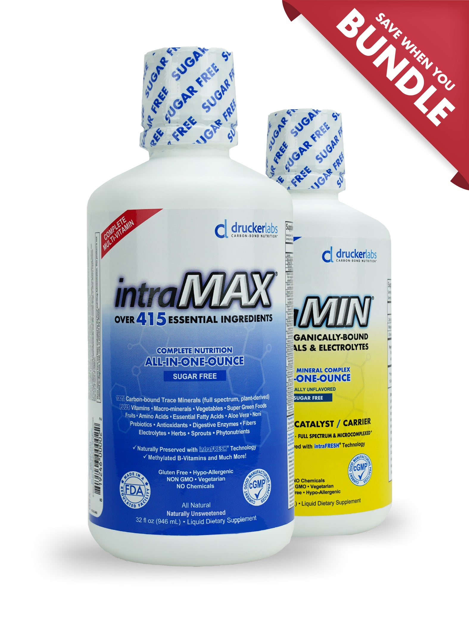Sugar Free MAX & MIN Bundle — Drucker Labs