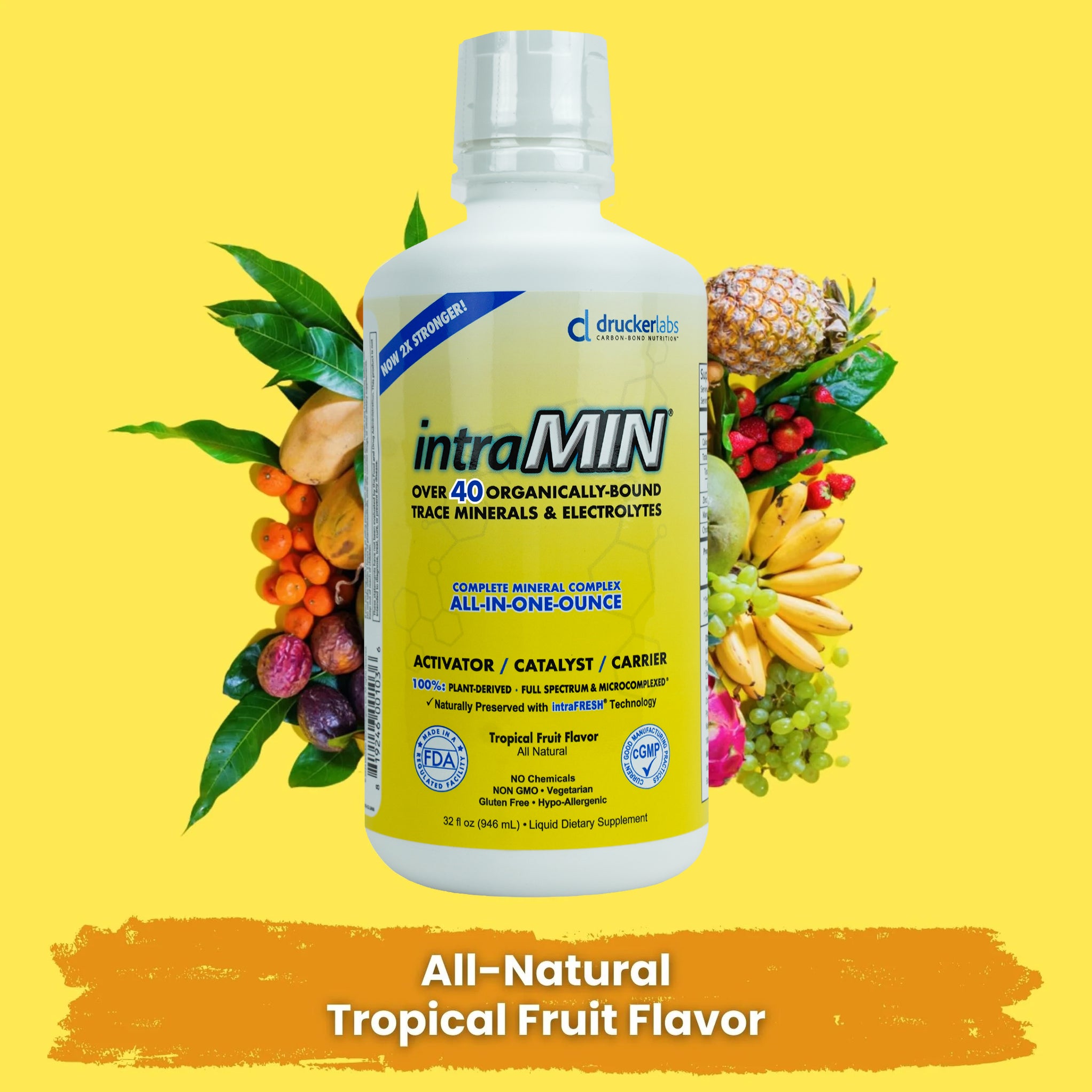 intraMIN® Natural Tropical Fruit Flavor — Drucker Labs